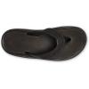 OLUKAI Ohana Men’s Beach Sandals, Water Resistant Flip Flops, Arch Support & Comfort Fit, Lightweight & Durable, Enhanced Grip & Traction, Black/Black, 11
