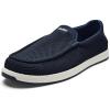 OLUKAI Kakaha Mesh Men’s Mesh Slip-On Shoes, Lightweight & Versatile Everyday Shoe, All-Day Wear & Comfortable Fit(Navy/Navy)