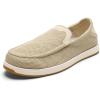 OLUKAI Kakaha Mesh Men’s Mesh Slip-On Shoes, Lightweight & Versatile Everyday Shoe, All-Day Wear & Comfortable Fit(Tapa/Tapa)