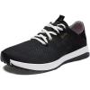 OLUKAI Huia Women’s Athletic Sneakers, Lightweight & Breathable Mesh, Comfort Fit & Wet Grip Rubber Soles, Durable & Supportive(Black/Black)