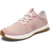 OLUKAI Huia Women’s Athletic Sneakers, Lightweight & Breathable Mesh, Comfort Fit & Wet Grip Rubber Soles, Durable & Supportive(Soft Pink/Soft Pink)