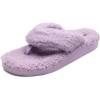 OLUKAI Kipe’a Heu Women’s Sandal Slippers, Soft & Comfortable Shearling-Wrapped Straps, Durable Rubber Outsoles for All-Day Wear, Causal & Cute Everyday Style(Lilac/Lilac)