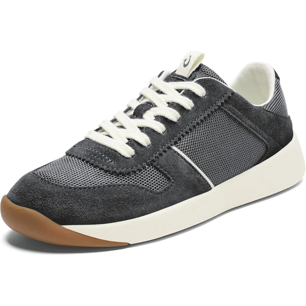 imageOLUKAI Kaulele Mesh Womens Court Sneakers Classic LaceUp Design ampamp RetroInspired AllDay Comfort ampamp SupportLava RockRock