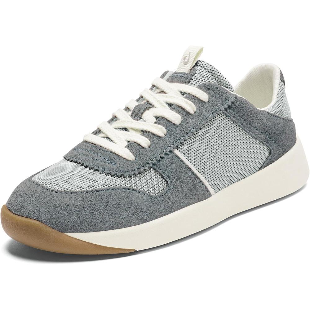 imageOLUKAI Kaulele Mesh Womens Court Sneakers Classic LaceUp Design ampamp RetroInspired AllDay Comfort ampamp SupportRockAsh