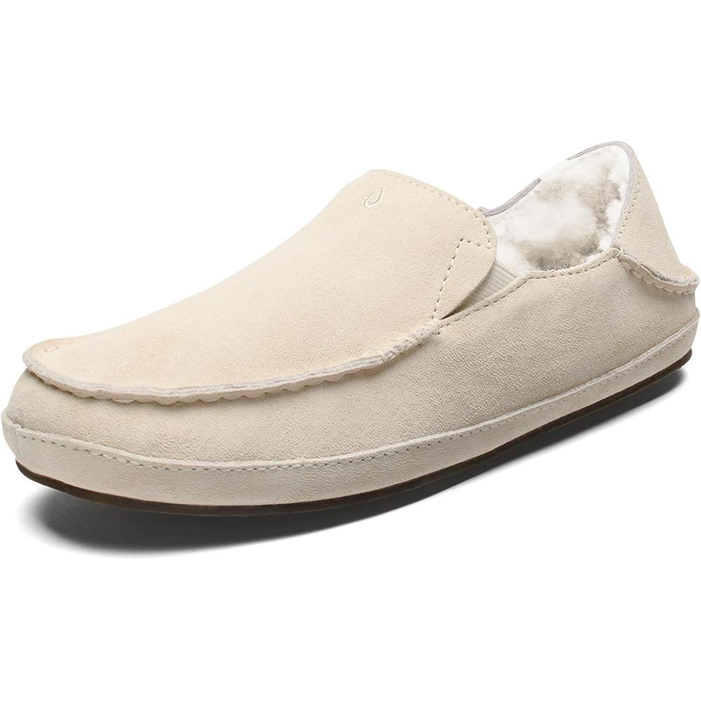 imageOLUKAI Nohea Slipper Womens SlipOn Shoes Genuine Shearling ampamp Premium Nubuck Leather DropIn Heel Design Cozy ampamp UltraSoft Comfort FitBoneBone