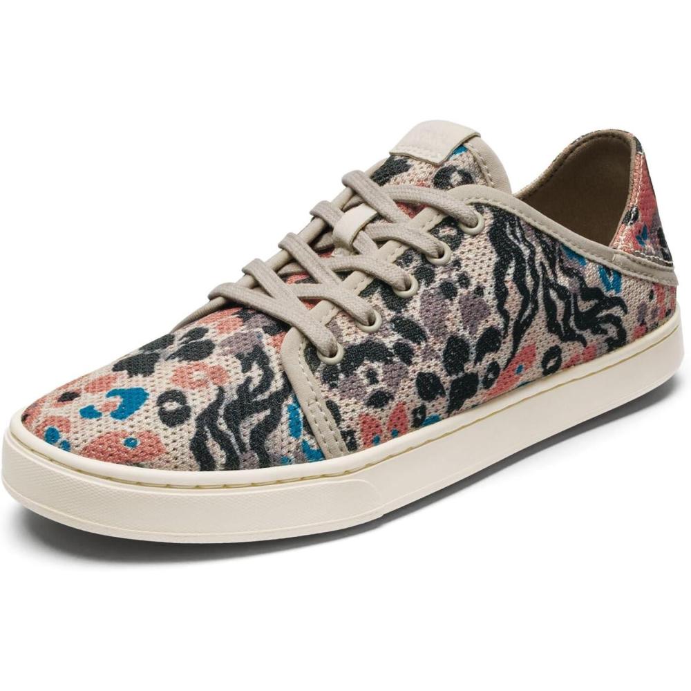 imageOLUKAI Pehuea Li Womens LaceUp Sneakers Casual Everyday Shoes with Dropin Heel Lightweight ampamp Breathable Mesh Design AllDay Comfort ampamp SupportCloudyPai