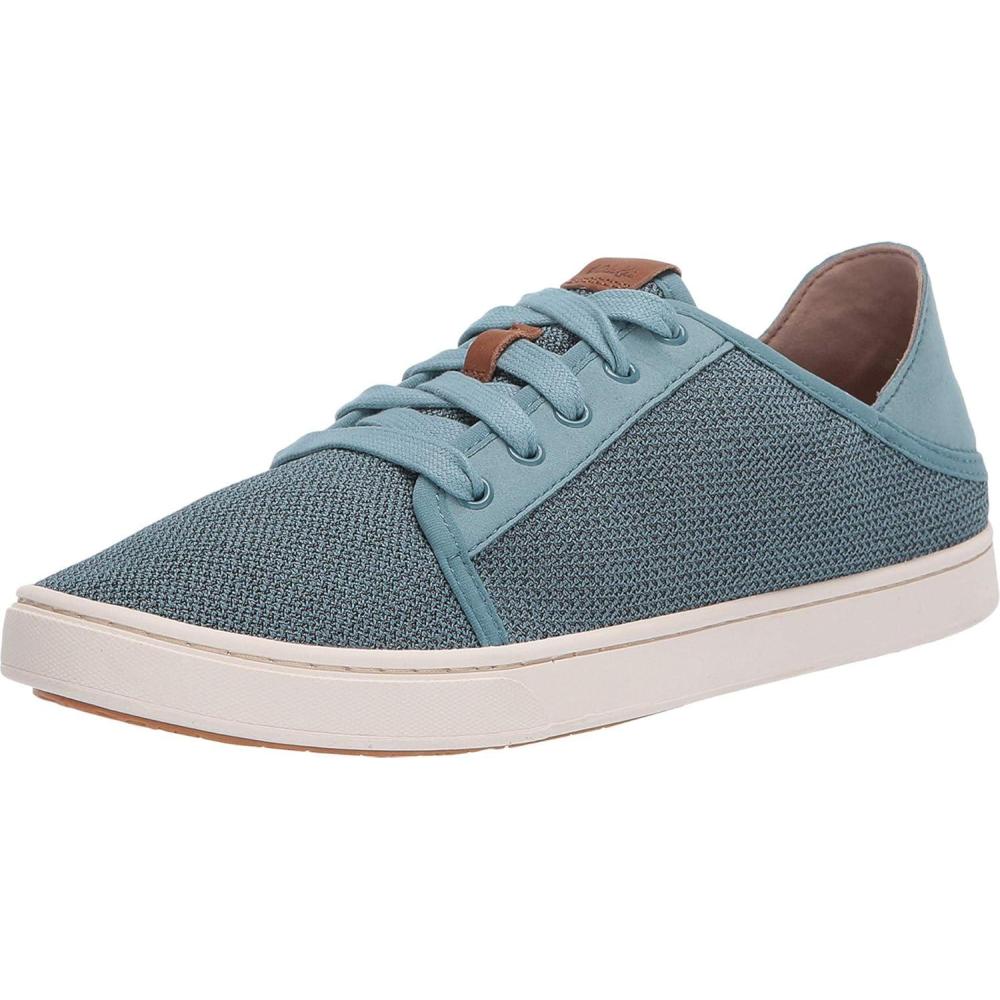 imageOLUKAI Pehuea Li Womens LaceUp Sneakers Casual Everyday Shoes with Dropin Heel Lightweight ampamp Breathable Mesh Design AllDay Comfort ampamp SupportDuskDusk