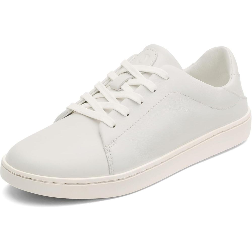 imageOLUKAI Wailuku Womens Athletic Sneakers Lightweight ampamp Breathable Mesh Comfort Fit ampamp Wet Grip Rubber Soles AllDay Comfort ampamp SupportiveBright WhiteBright White