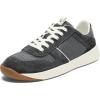 OLUKAI Kaulele Mesh Women’s Court Sneakers, Classic Lace-Up Design & Retro-Inspired, All-Day Comfort & Support(Lava Rock/Rock)