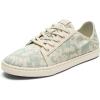 OLUKAI Pehuea Li Women’s Lace-Up Sneakers, Casual Everyday Shoes with Drop-in Heel, Lightweight & Breathable Mesh Design, All-Day Comfort & Support(Off White/Swell)