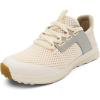 OLUKAI Wailuku Women’s Athletic Sneakers, Lightweight & Breathable Mesh, Comfort Fit & Wet Grip Rubber Soles, All-Day Comfort & Supportive(Off White/Off White)