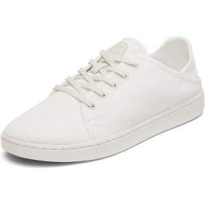 OLUKAI Pehuea Li Women’s Lace-Up Sneakers, Casual Everyday Shoes with Drop-in Heel, Lightweight & Breathable Mesh Design, All-Day Comfort & Support(Bright White/White Sand)