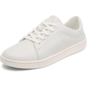 OLUKAI Wailuku Women’s Athletic Sneakers, Lightweight & Breathable Mesh, Comfort Fit & Wet Grip Rubber Soles, All-Day Comfort & Supportive(Bright White/Bright White)
