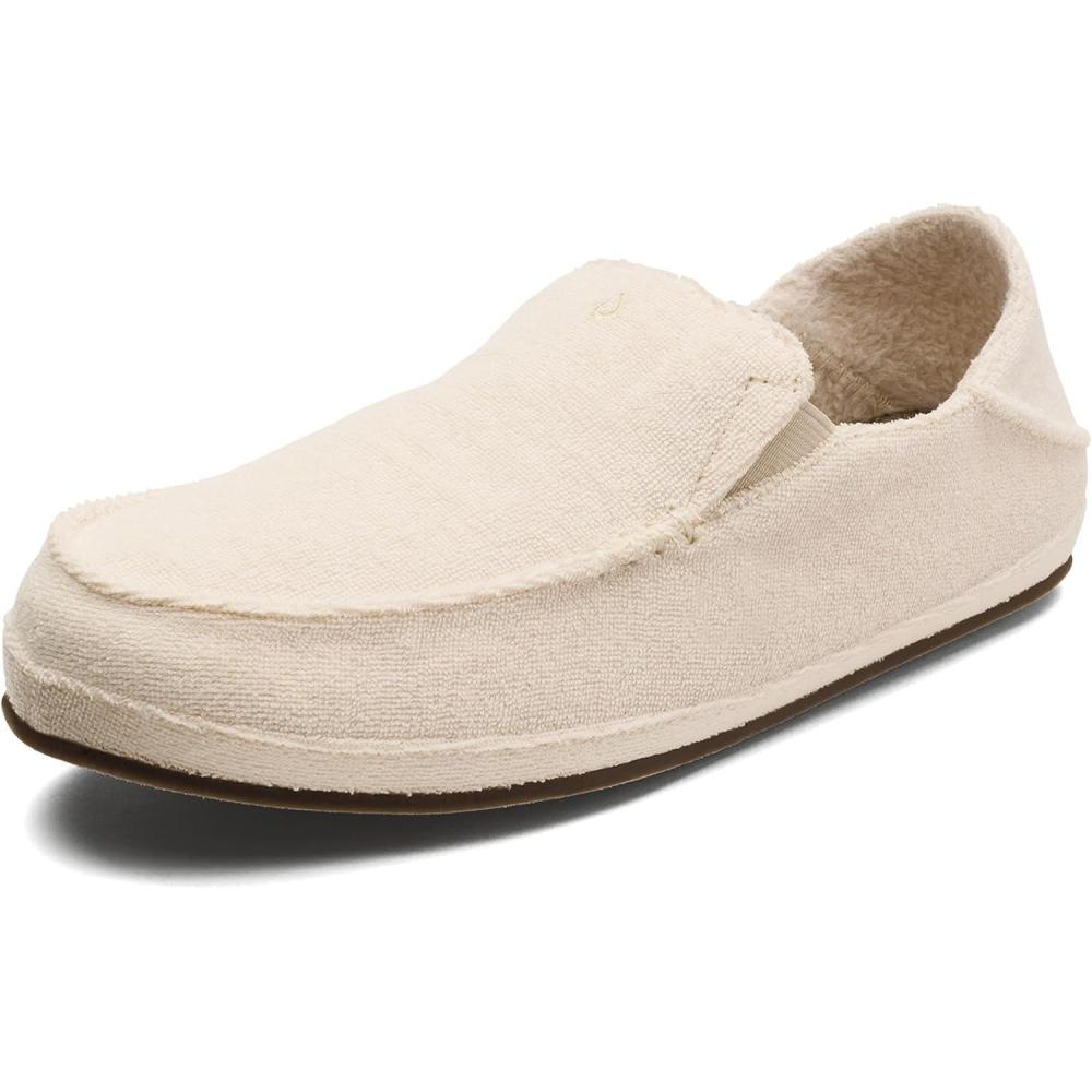 imageOLUKAI Nohea Hulu Womens Slippers Soft ampamp Comfortable Slippers with Fleece Lining Wool Blend Footbed ampamp DropIn Heel DesignBoneBone