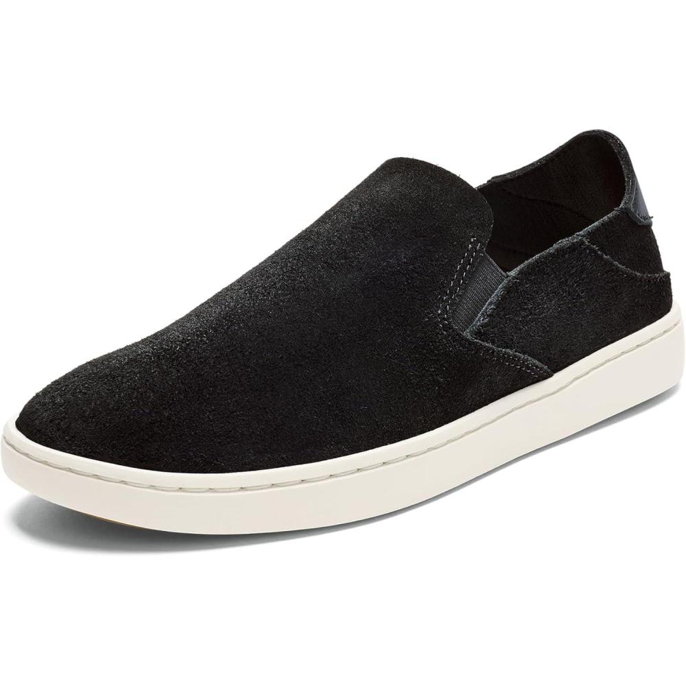 imageOLUKAI Pehuea Luxe Womens Suede SlipOn Shoes Easy On ampamp Off Design Soft ampamp Premium Materials AllDay Comfort ampamp SupportLava RockLava Rock