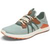 OLUKAI Manele Men’s Golf Shoes, Spikeless Golf Shoes, Water & Stain-Resistant, Cushioned Midsole & Contoured Footbed, All-Day Comfort & Lightweight(Pale Moss/Molten Orange)