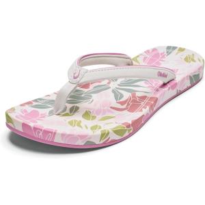 OLUKAI womens Uiki(White Sand/Pa’i)