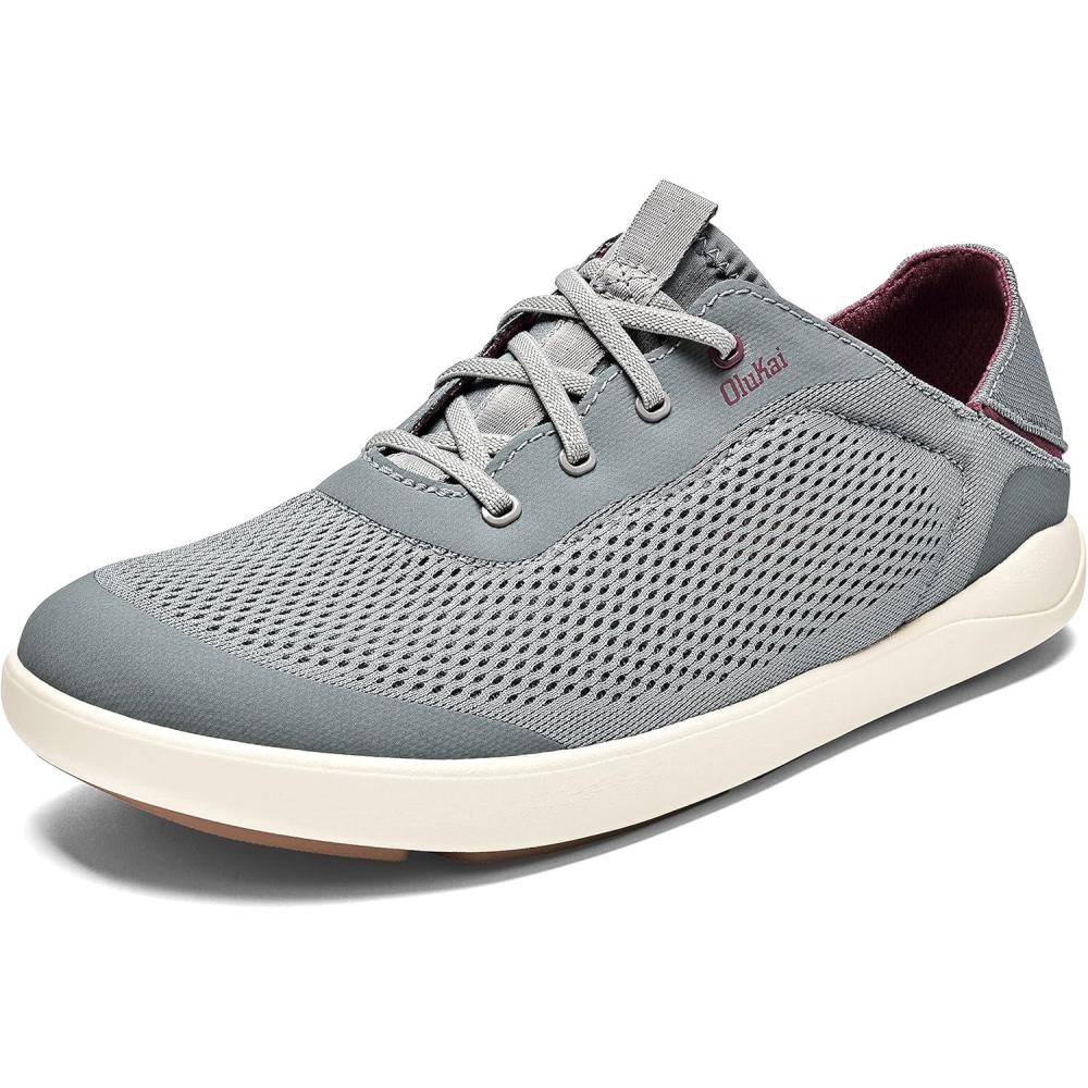 imageOLUKAI Moku Pae Mens Boat Shoes Water Resistant ampamp Breathable Mesh Easy Slip On Design QuickDrying ampamp Enhanced Traction PoiRed Ochre 11