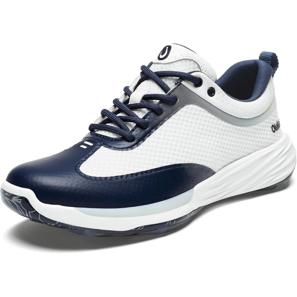 imageOLUKAI Makena Womens Golf Shoes Superior Performance ampamp Tour Professional Tested High Cushioning ampamp Support AllDay ComfortBright WhiteMood Indigo