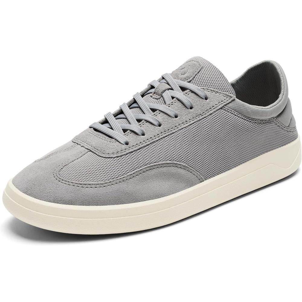 imageOLUKAI Punini Mens Everyday Sneaker Classic LaceUp Design ampamp Countoured Footbed Comfort Fit ampamp Wet Grip Rubber Soles Durable ampamp SupportiveAshAsh