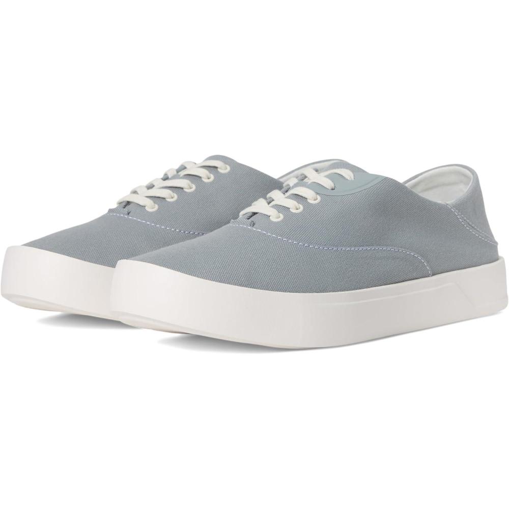 imageOLUKAI Tradewind Mens Everyday Sneaker Lightweight Canvas ampamp Classic LaceUp Design AllDay Comfort ampamp SupportCooler GreyCooler Grey 1