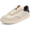 OLUKAI Punini Men’s Everyday Sneaker, Classic Lace-Up Design & Countoured Footbed, Comfort Fit & Wet Grip Rubber Soles, Durable & Supportive(Off White/Aloha)