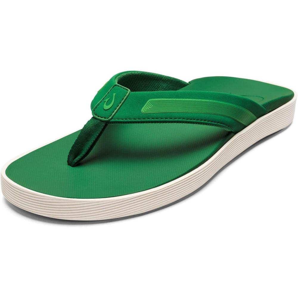 imageOLUKAI Leeward Mens Beach Sandals QuickDry Flip Flop Slides Water Friendly Versatility ampamp Wet Grip Traction Comfort Fit ampamp Arch SupportBambooBamboo