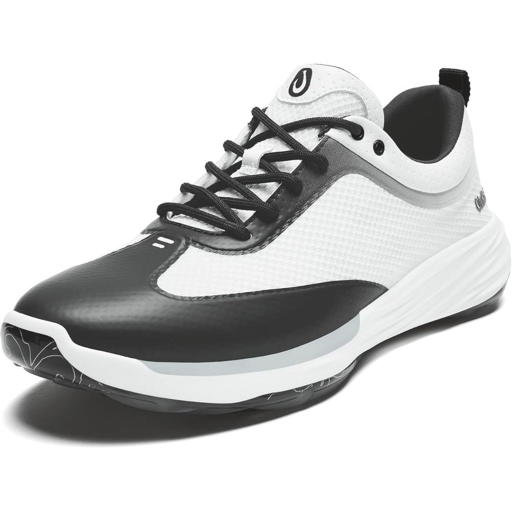 imageOLUKAI Makena Mens Golf Shoes Superior Performance ampamp Tour Professional Tested High Cushioning ampamp Support AllDay ComfortBright WhiteLava Rock