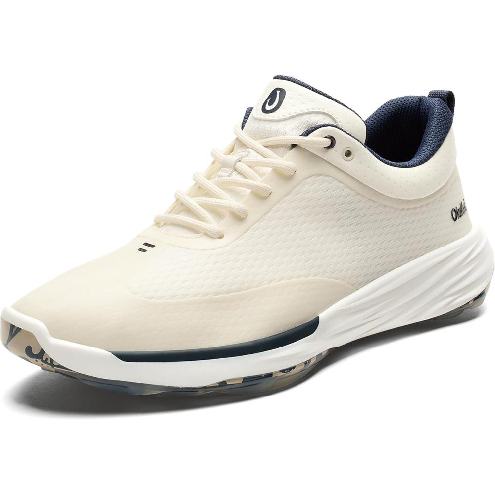 imageOLUKAI Makena WP Mens Golf Shoes Superior Performance ampamp Tour Professional Tested High Cushioning ampamp Support AllDay ComfortWhite SandWhite Sand