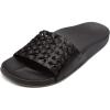 OLUKAI Kamola Women’s Slide Sandal, Everyday Stylish Shoe, All-Day Wear & Comfortable Fit(Black/Black)