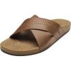 OLUKAI Kipe’a Olu Women’s Slide Sandal, Premium Leather, Relaxed & Dressy Design For Any Occasion, All-Day Comfort & Fit(Sahara/Sahara)