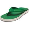 OLUKAI Leeward Men’s Beach Sandals, Quick-Dry Flip Flop Slides, Water Friendly Versatility & Wet Grip Traction, Comfort Fit & Arch Support(Bamboo/Bamboo)