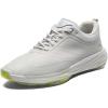 OLUKAI Makena WP Men’s Golf Shoes, Superior Performance & Tour Professional Tested, High Cushioning & Support, All-Day Comfort(Sterling/Sterling)
