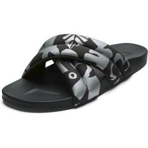 OLUKAI Hila Women’s Beach Sandal, Water-Friendly Flip-Flop Slides, All-Day Wear & Ultra-Soft Comfort Fit(Silver/Pavement)