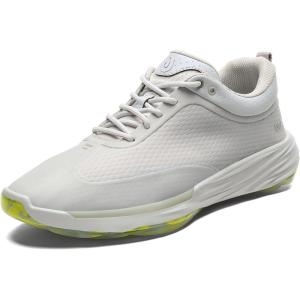 OLUKAI Makena WP Men’s Golf Shoes, Superior Performance & Tour Professional Tested, High Cushioning & Support, All-Day Comfort(Sterling/Sterling)