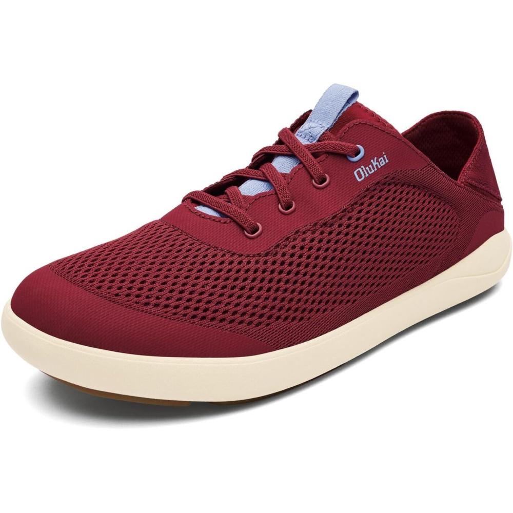 image:imageOLUKAI Ahi Mens Performance Marine Shoes WaterReady Sneakers with Customized Lacing Fit Lightweight amp Breathable Enhanced Grip amp TractionCanoeSea Ice