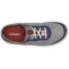 OLUKAI ‘Ahi Men’s Performance Marine Shoes, Water-Ready Sneakers with Customized Lacing Fit, Lightweight & Breathable, Enhanced Grip & Traction(Ash/Trench Blue)