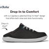 OLUKAI ‘Ahi Men’s Performance Marine Shoes, Water-Ready Sneakers with Customized Lacing Fit, Lightweight & Breathable, Enhanced Grip & Traction(Black/Blue Coral)