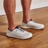 OLUKAI ‘Ahi Men’s Performance Marine Shoes, Water-Ready Sneakers with Customized Lacing Fit, Lightweight & Breathable, Enhanced Grip & Traction(Bright White/Pacifica)
