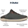 OLUKAI ‘Ahi Men’s Performance Marine Shoes, Water-Ready Sneakers with Customized Lacing Fit, Lightweight & Breathable, Enhanced Grip & Traction(Island Salt/Koi)