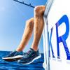 OLUKAI ‘Ahi Men’s Performance Marine Shoes, Water-Ready Sneakers with Customized Lacing Fit, Lightweight & Breathable, Enhanced Grip & Traction(Mood Indigo/Coastal Blue)