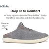 OLUKAI ‘Ahi Men’s Performance Marine Shoes, Water-Ready Sneakers with Customized Lacing Fit, Lightweight & Breathable, Enhanced Grip & Traction(Poi/Red Ochre)