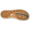 OLUKAI ‘Ahi Men’s Performance Marine Shoes, Water-Ready Sneakers with Customized Lacing Fit, Lightweight & Breathable, Enhanced Grip & Traction(Trench Blue/Off White)