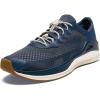 OLUKAI ‘Ahi Men’s Performance Marine Shoes, Water-Ready Sneakers with Customized Lacing Fit, Lightweight & Breathable, Enhanced Grip & Traction(Mood Indigo/Coastal Blue)