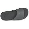 OLUKAI Nalu Slide Men’s Versatile Slide Sandals, Water-Friendly & Adjustable Straps, Lightweight & Durable, All-Day Comfort & Support(Dk Shadow/Dk Shadow)