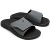 OLUKAI Nalu Slide Men’s Versatile Slide Sandals, Water-Friendly & Adjustable Straps, Lightweight & Durable, All-Day Comfort & Support(Rock/Black)