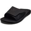 OLUKAI Nalu Slide Men’s Versatile Slide Sandals, Water-Friendly & Adjustable Straps, Lightweight & Durable, All-Day Comfort & Support(Black/Black)
