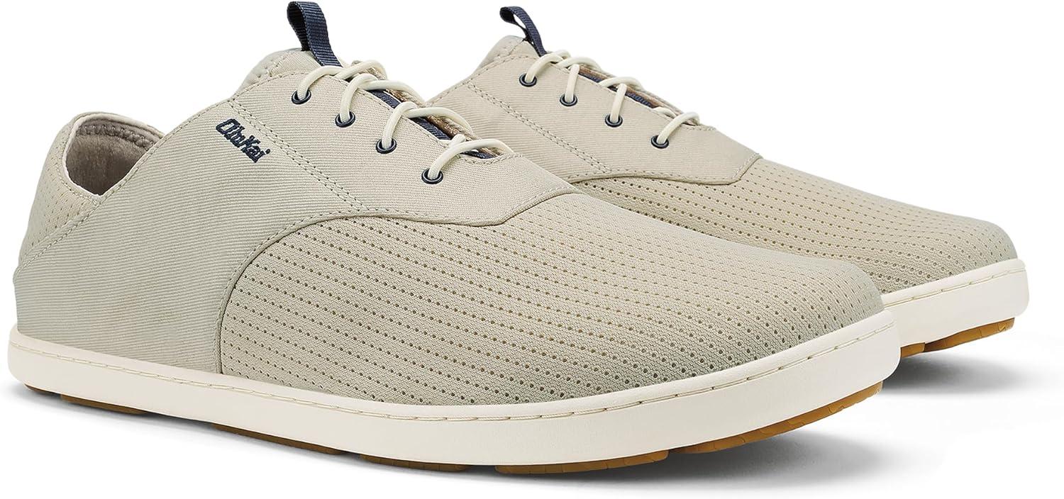 image:imageOLUKAI Nohea Moku Mens No Tie Boat Shoes Breathable amp Quick Dry Mesh Effortless Design amp Barefoot Wearability AllDay Comfort amp SupportTapaTapa