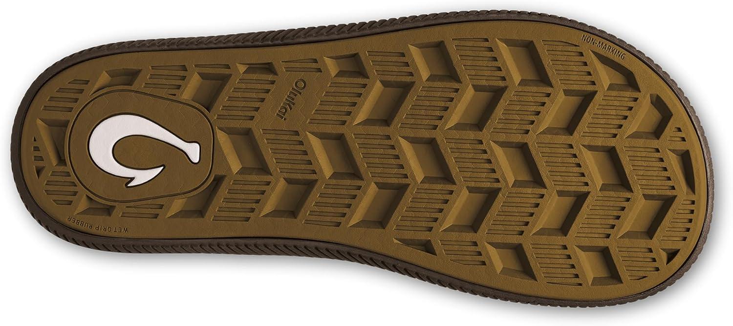 image:imageOLUKAI Ulele Mens Beach Sandals Water Resistant Flip Flops Arch Support amp Comfort Fit Lightweight amp Durable Enhanced Grip amp TractionDark JavaDark J
