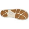 OLUKAI Nohea Moku Men’s No Tie Boat Shoes, Breathable & Quick Dry Mesh, Effortless Design & Barefoot Wearability, All-Day Comfort & Support(Deepest Depths/White Sand)